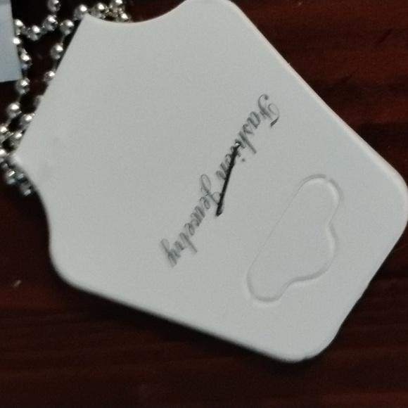 Brand New Never Used NWT Men's Blue Steel Cross Pendant And Chain - Picture 2 of 7